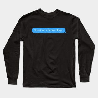 Throne of Lies Long Sleeve T-Shirt